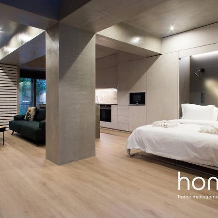 Unique Urban Homm Studio In Piraeus, Alkiviadou Apartment ภายนอก รูปภาพ