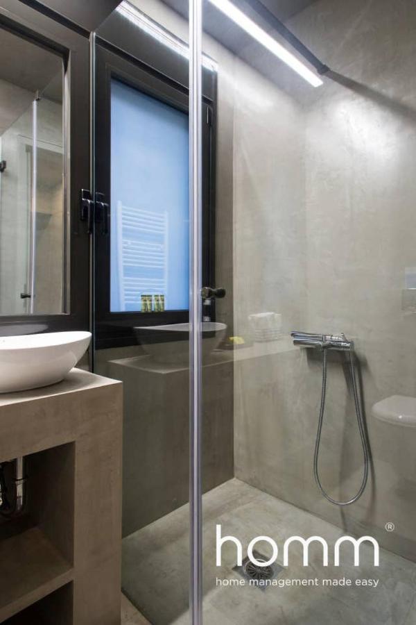 Unique Urban Homm Studio In Piraeus, Alkiviadou Apartment ภายนอก รูปภาพ