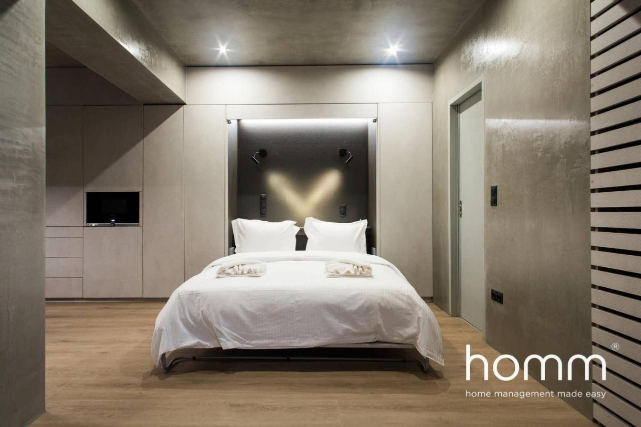 Unique Urban Homm Studio In Piraeus, Alkiviadou Apartment ภายนอก รูปภาพ