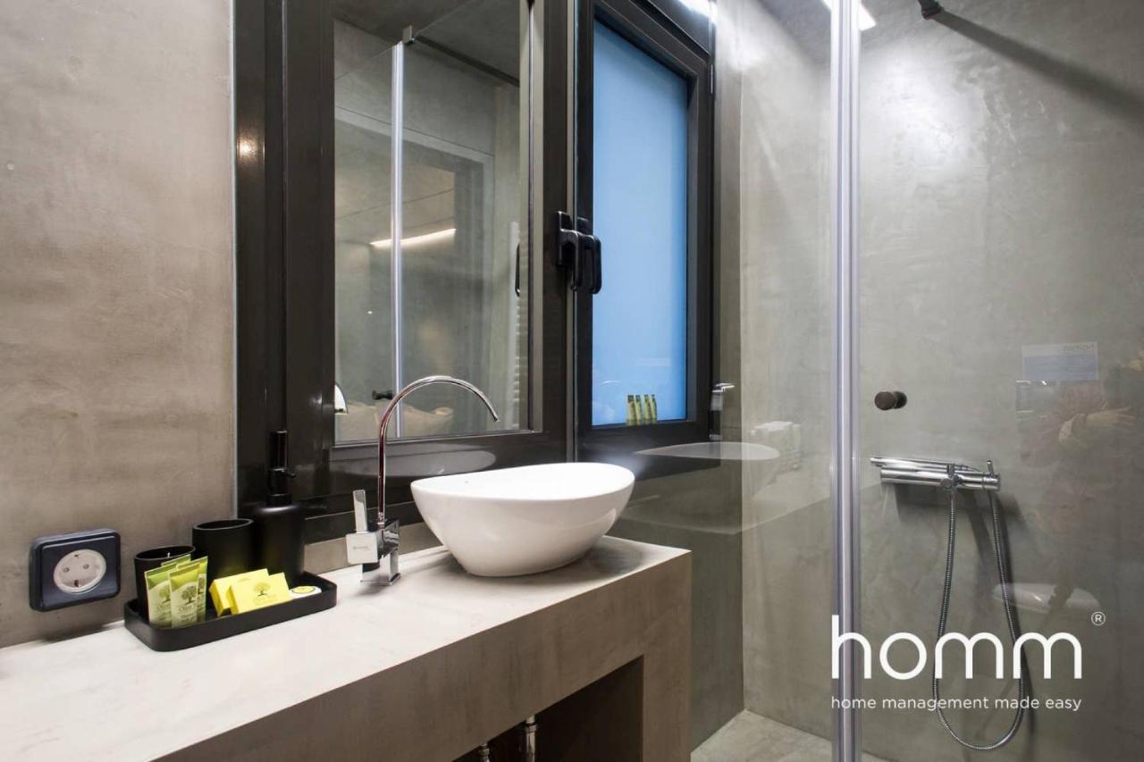 Unique Urban Homm Studio In Piraeus, Alkiviadou Apartment ภายนอก รูปภาพ