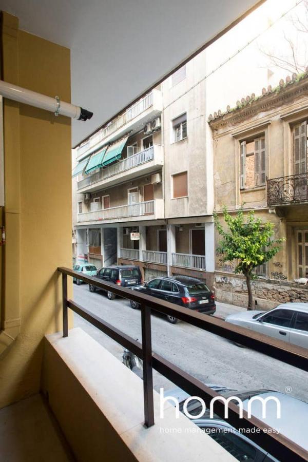 Unique Urban Homm Studio In Piraeus, Alkiviadou Apartment ภายนอก รูปภาพ
