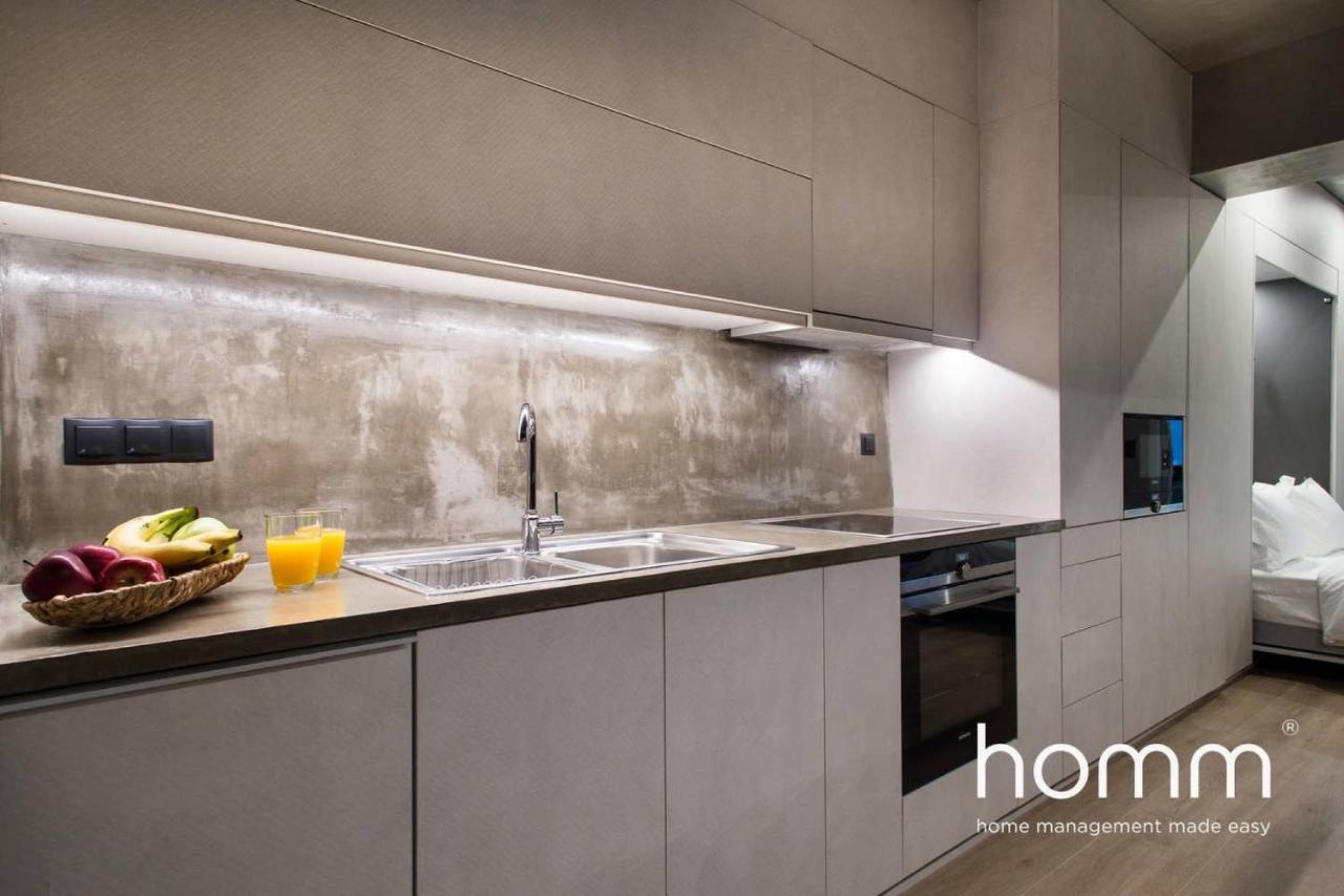 Unique Urban Homm Studio In Piraeus, Alkiviadou Apartment ภายนอก รูปภาพ