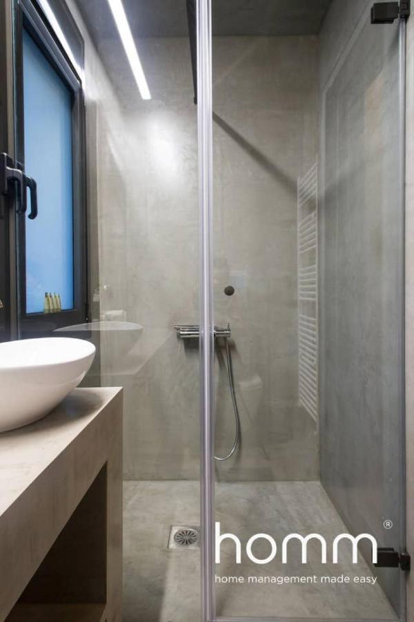Unique Urban Homm Studio In Piraeus, Alkiviadou Apartment ภายนอก รูปภาพ